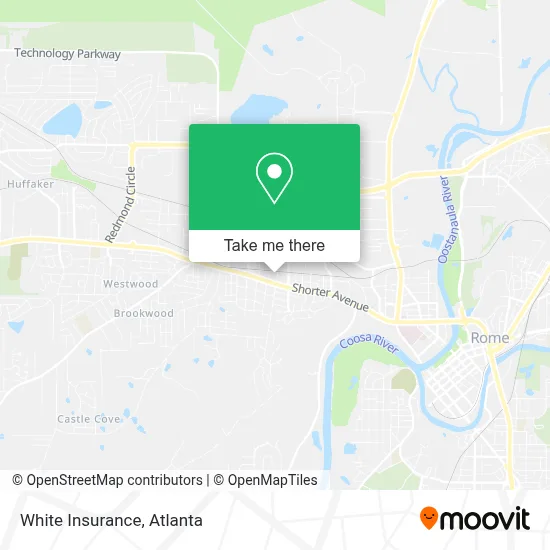 White Insurance map
