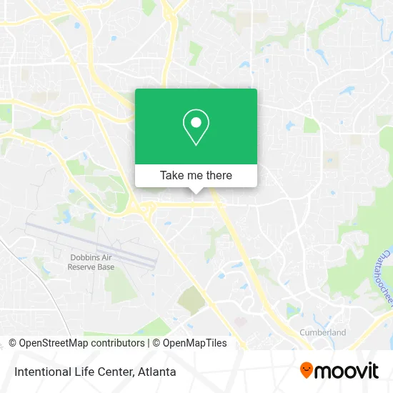 Intentional Life Center map