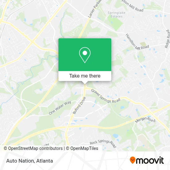 Auto Nation map