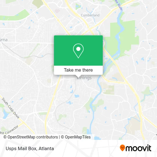 Usps Mail Box map