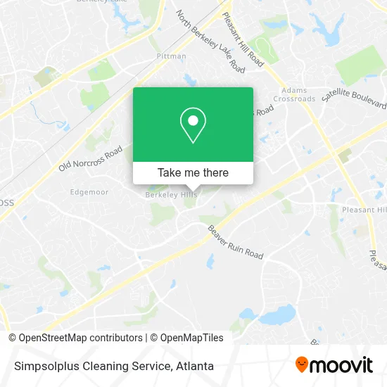 Simpsolplus Cleaning Service map