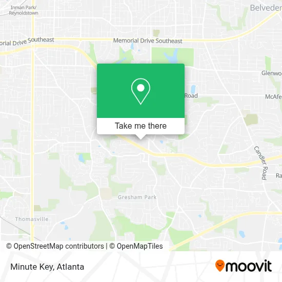 Minute Key map