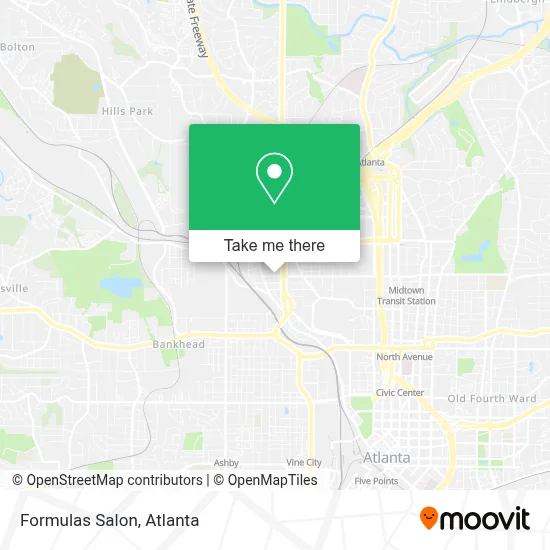 Formulas Salon map