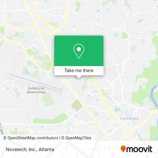Novatech, Inc. map