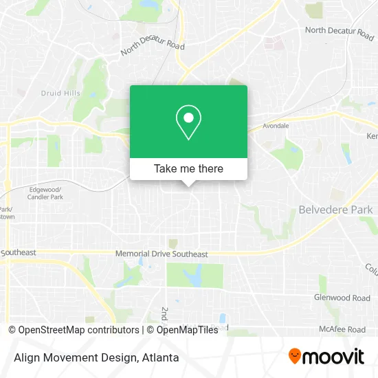 Align Movement Design map