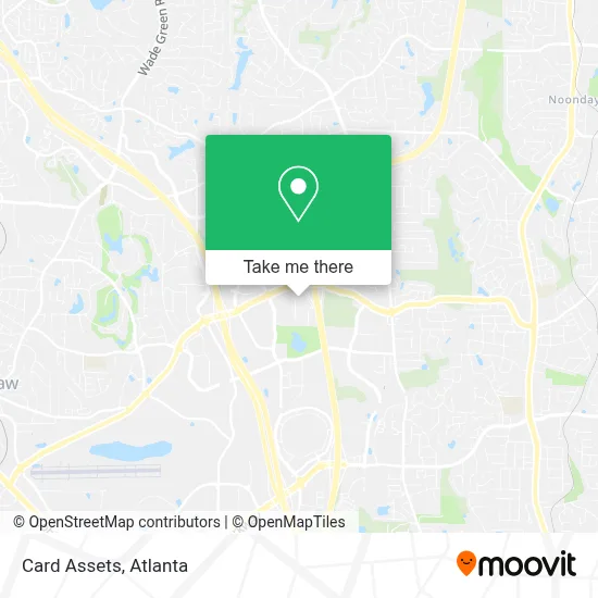 Card Assets map