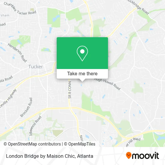 London Bridge by Maison Chic map