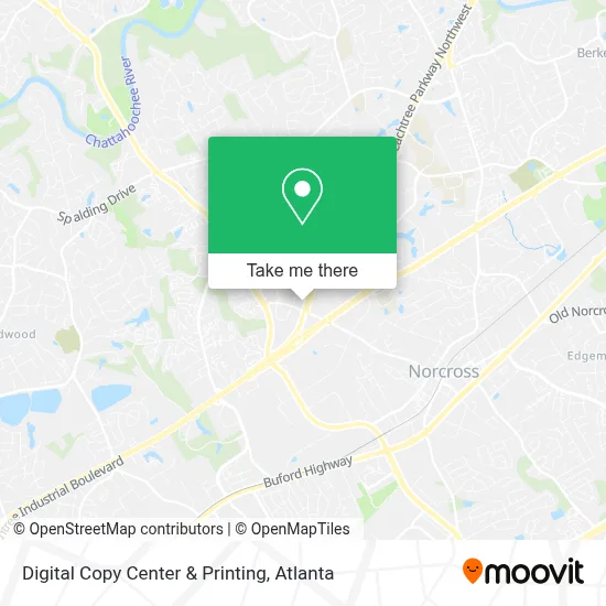 Digital Copy Center & Printing map