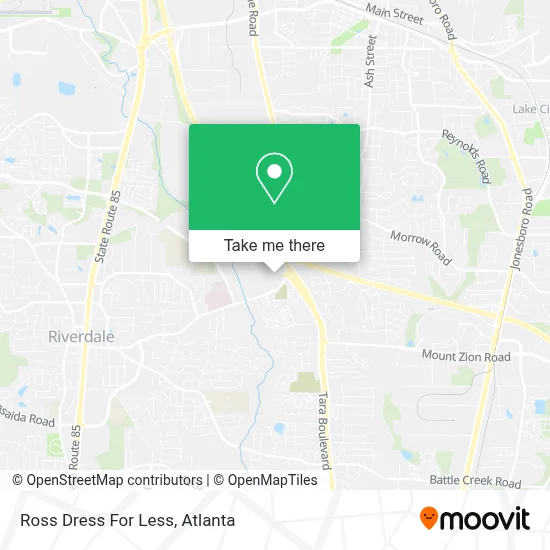 Ross Dress For Less map