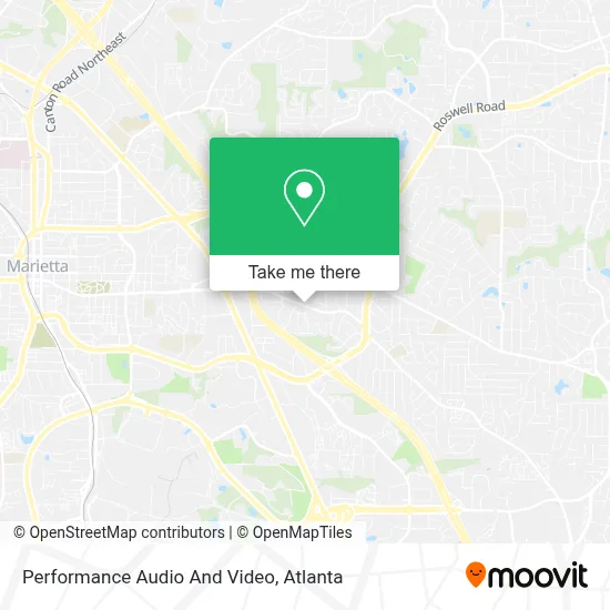 Performance Audio And Video map