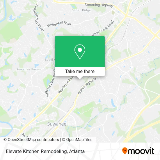 Elevate Kitchen Remodeling map