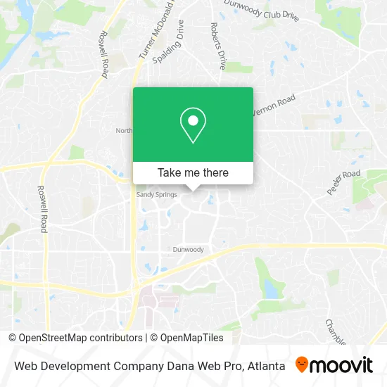 Web Development Company Dana Web Pro map