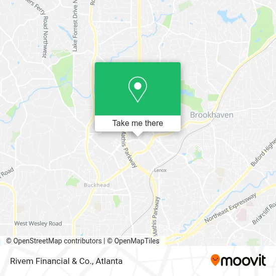 Rivem Financial & Co. map