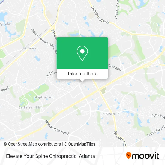 Elevate Your Spine Chiropractic map
