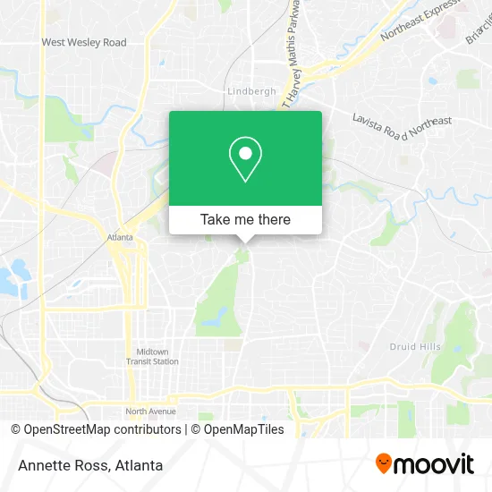 Annette Ross map