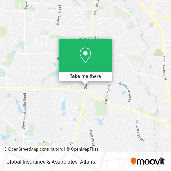 Global Insurance & Associates map