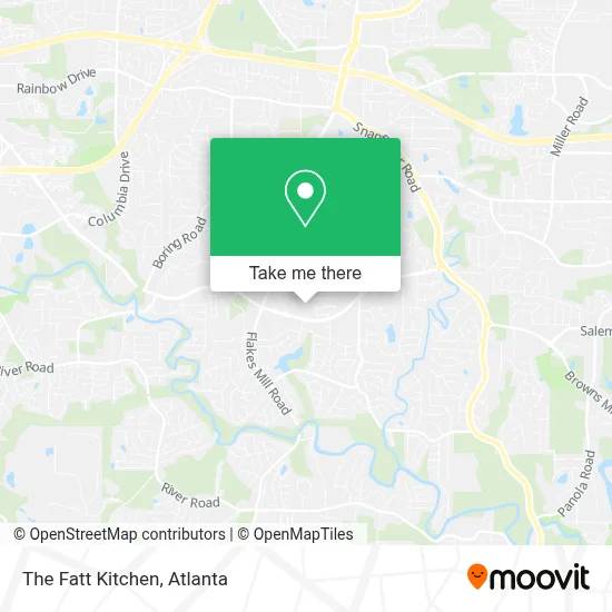 The Fatt Kitchen map