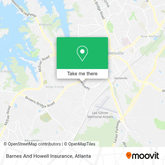 Barnes And Howell Insurance map