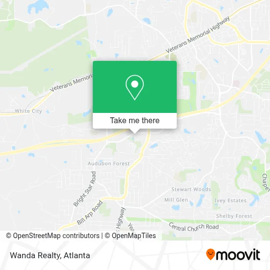 Wanda Realty map