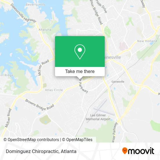Dominguez Chiropractic map