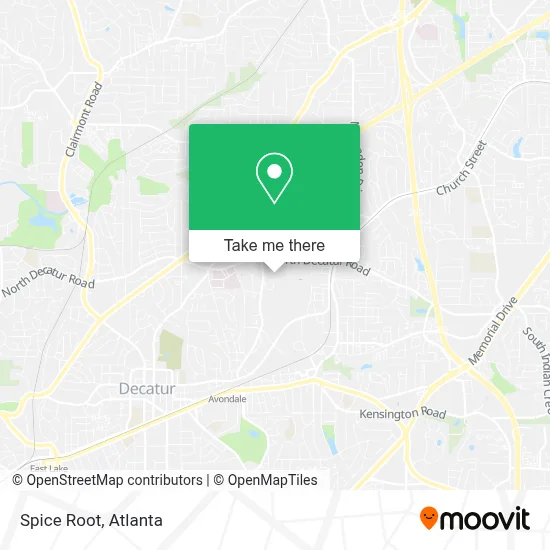 Spice Root map