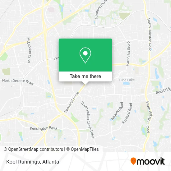 Kool Runnings map
