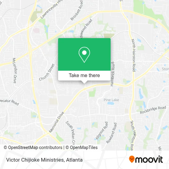 Victor Chijioke Ministries map