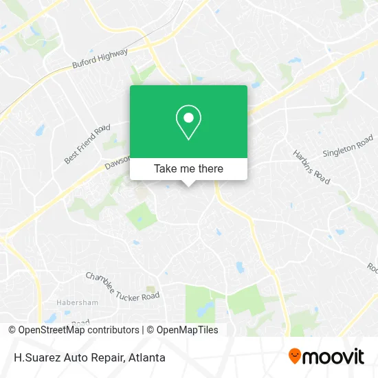 H.Suarez Auto Repair map