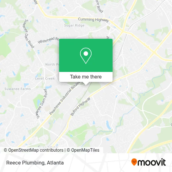 Reece Plumbing map