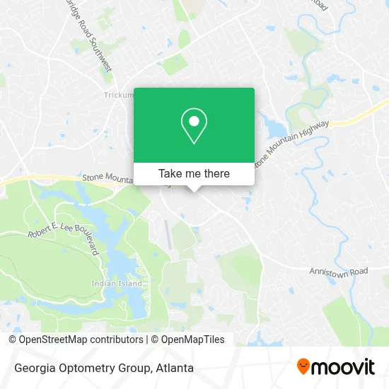 Georgia Optometry Group map