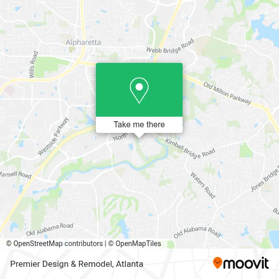 Premier Design & Remodel map