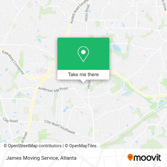 James Moving Service map