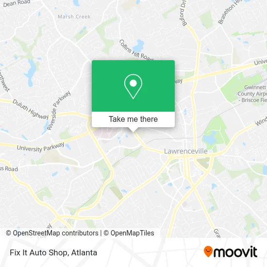 Fix It Auto Shop map