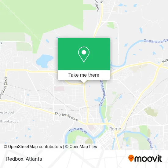 Redbox map