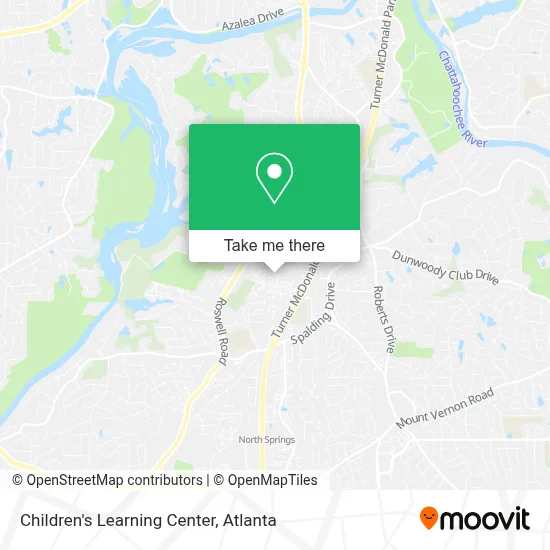 Children's Learning Center map