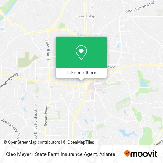 Cleo Meyer - State Farm Insurance Agent map