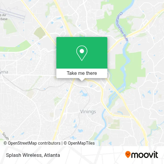 Splash Wireless map