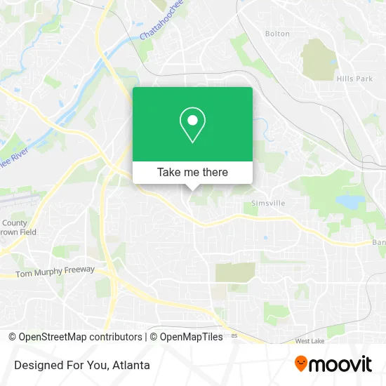 Designed For You map