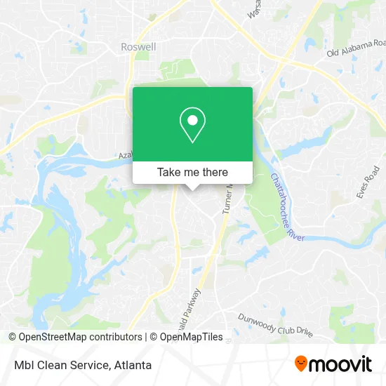Mbl Clean Service map
