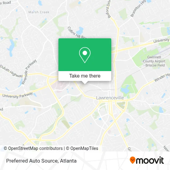 Preferred Auto Source map