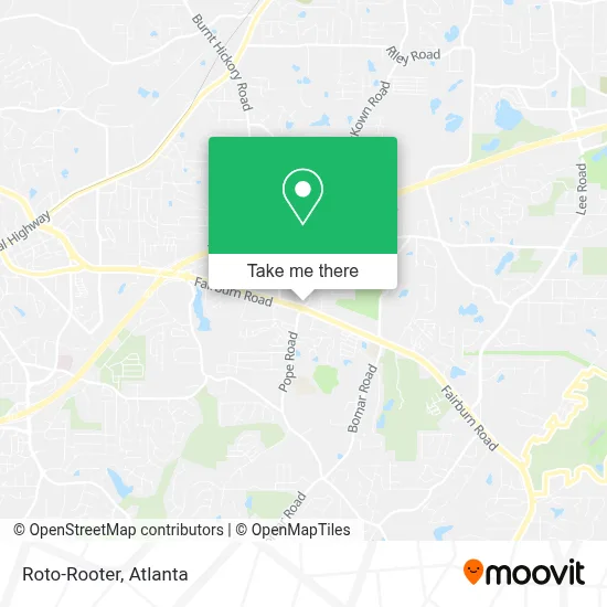 Roto-Rooter map