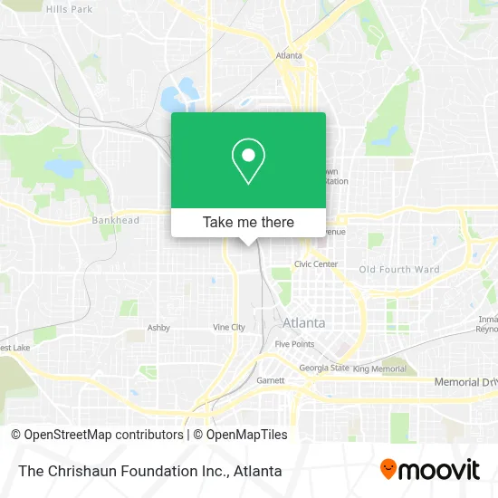 The Chrishaun Foundation Inc. map