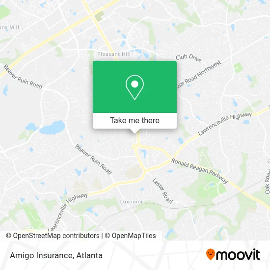 Amigo Insurance map