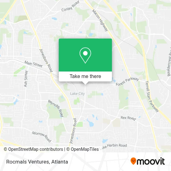 Rocmals Ventures map