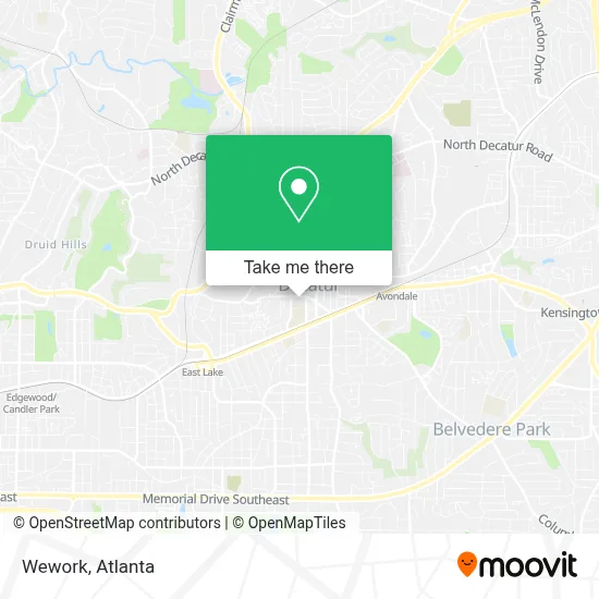 Wework map