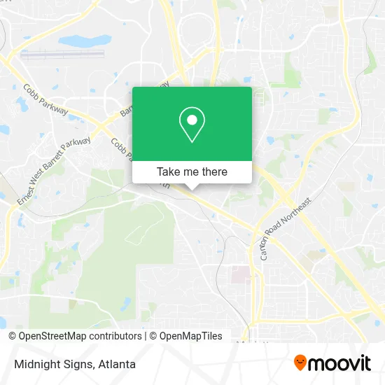 Midnight Signs map