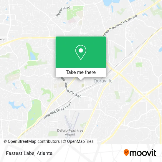 Fastest Labs map