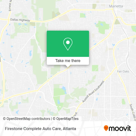Firestone Complete Auto Care map