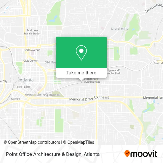 Point Office Architecture & Design map