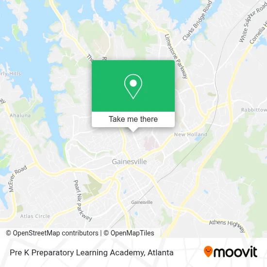 Pre K Preparatory Learning Academy map